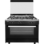 Unionaire Uni Chef Gas Cooker, 90 cm, 5 Burners, Black - C69SB-DC-426-F-UCHEF-2W-AL - ESTORES