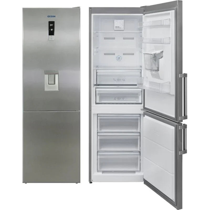 Ocean Combi Digital Refrigerator With Water Dispenser, No Frost, 341 Liters, Stainless Steel - CNF 4101 TD X A+ - ESTORES