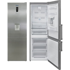 Ocean Combi Digital Refrigerator With Water Dispenser, No Frost, 341 Liters, Stainless Steel - CNF 4101 TD X A+