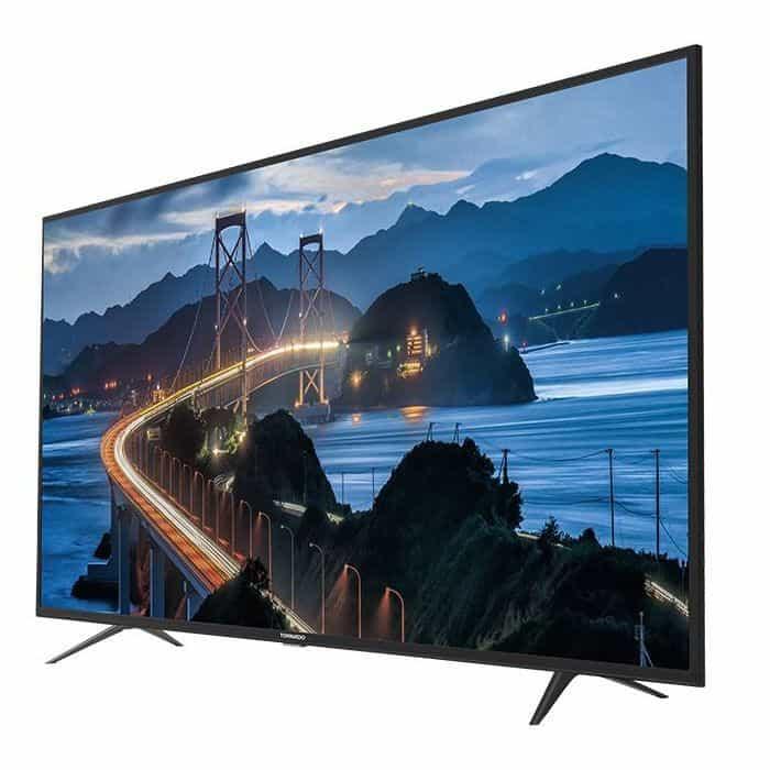 Tornado 58 Inch 4K UHD Smart LED TV + Built-in Receiver - 58US1500E - ESTORES