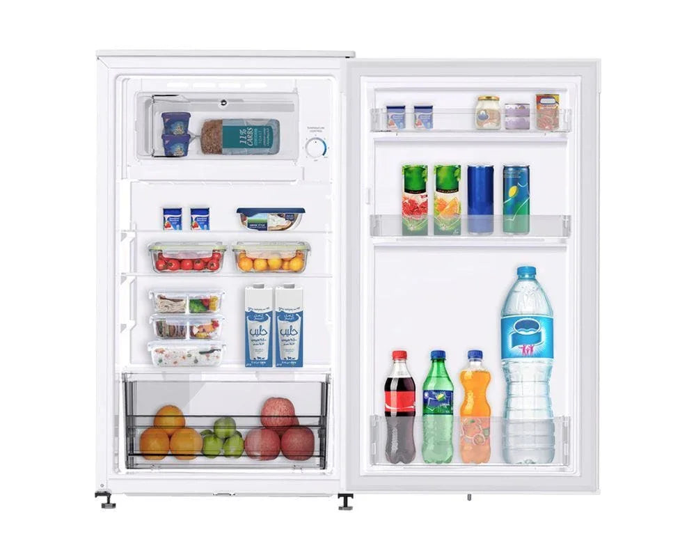 TORNADO Mini Bar Refrigerator, Defrost, 100 Liters, White - MBR-AR100-W - ESTORES