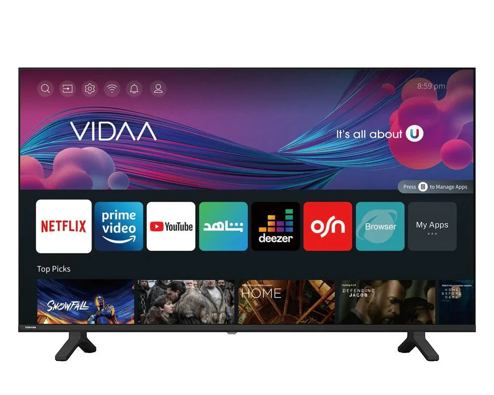 Toshiba 32 Inch Smart HD LED TV, Built-in Receiver - 32V35KV - ESTORES