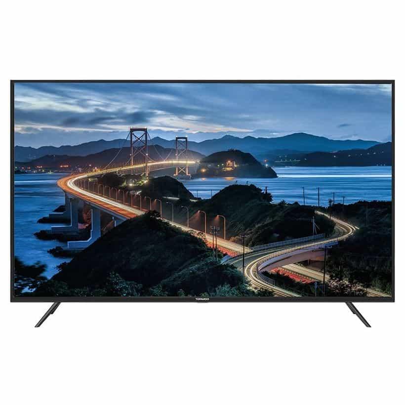 Tornado 65 Inch 4K UHD Smart LED TV + Built-in Receiver - 65US1500E - ESTORES Main image