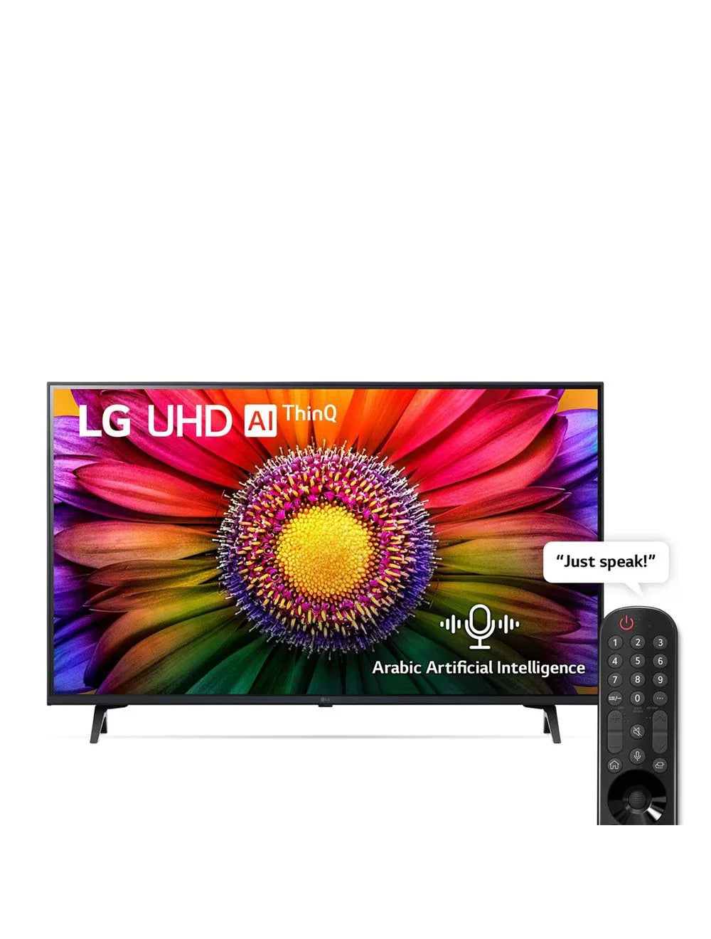 LG 50" LED UHD Smart Built In Receiver with Magic Remote-Commercial TV-50UR801 - ESTORES Main image