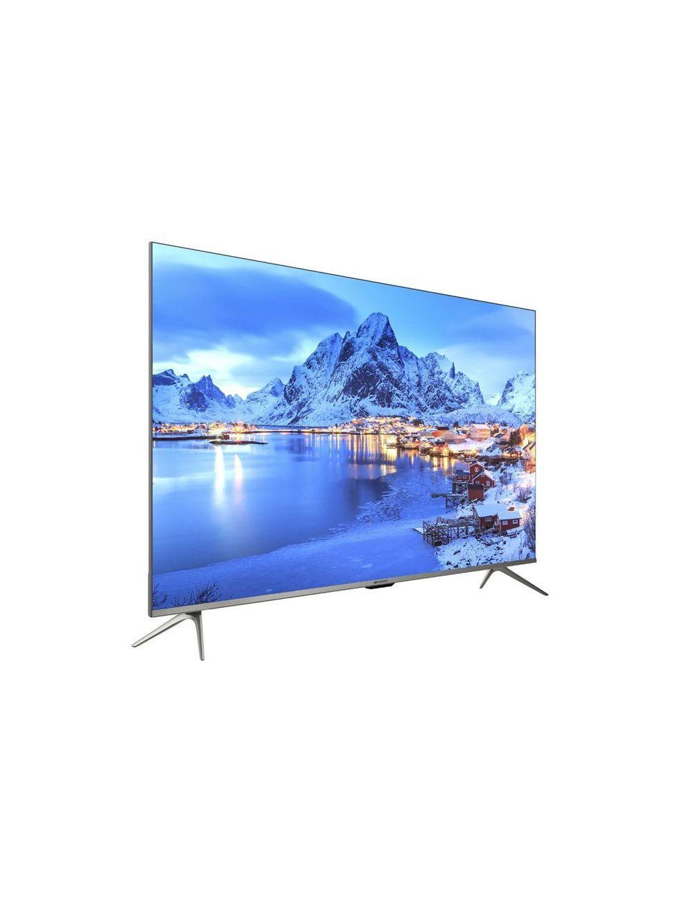 Sharp 50" LED UHD Smart Android Built In Receiver - 4T-C50DL6EX - ESTORES