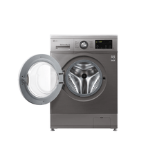 LG Digital Front Loading Full Automatic Washing Machine , 8 Kg , Inverter Motor , Silver - Fh2J3Tng5