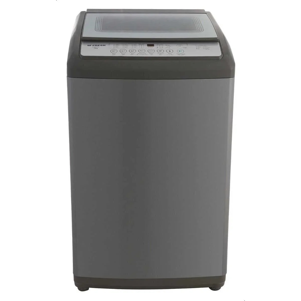 Fresh Top Load Automatic Washing Machine, 11 kg - Dark Silver - ESTORES Main image