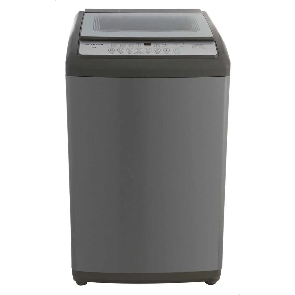Fresh Top Load Automatic Washing Machine, 11 kg - Dark Silver - ESTORES