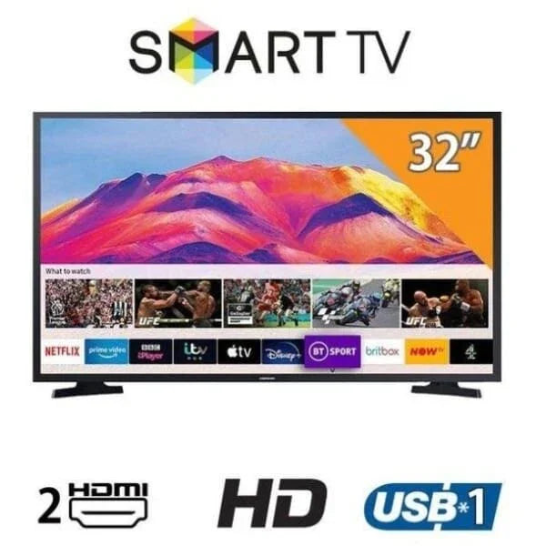Samsung 32-inch HD Smart TV With Built-In Receiver - UA32T5300 - ESTORES