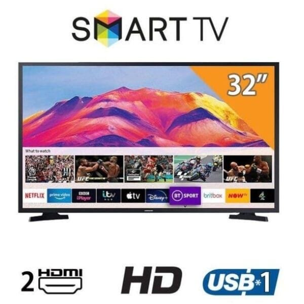 Samsung 32-inch HD Smart TV With Built-In Receiver - UA32T5300
