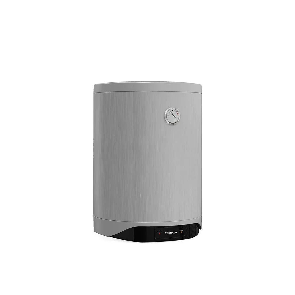 TORNADO Electric Water Heater, 50 Liters, Silver - TEEE-50MS - ESTORES