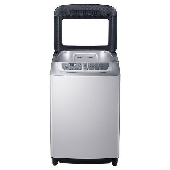 Samsung Top Load Automatic Washing Machine, 14 kg, Silver - WA14F5S4UWA/AS
