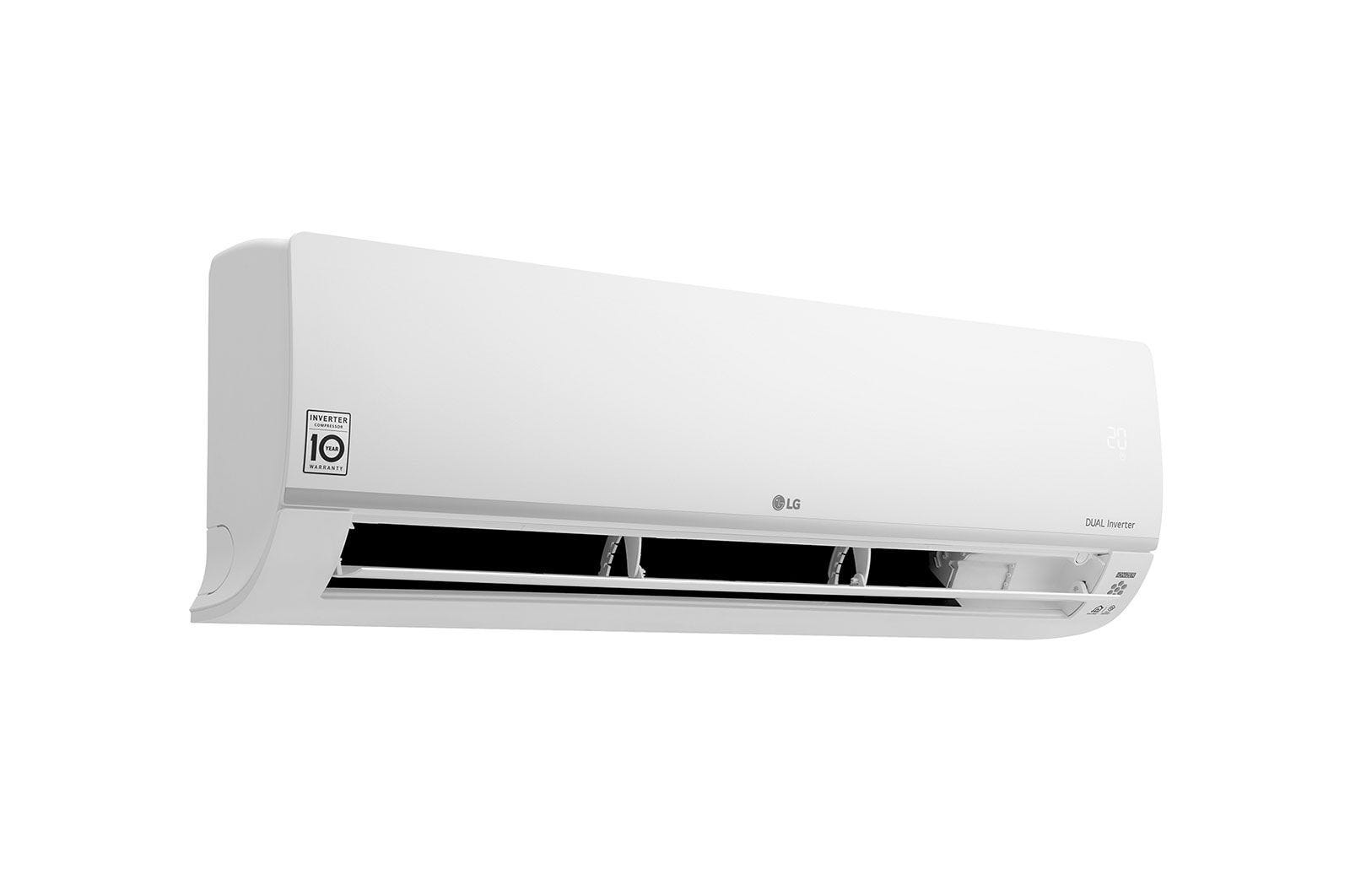 LG Dual Inverter S-PLUS Split Air Conditioner, Cooling Only, 3 HP, White - S4-Q24K22ZD
