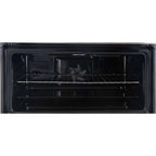 Zanussi Steel Plus Gas Cooker, 5 Burners, 90 cm, Stainless Steel - ZCG922A6XA - ESTORES