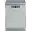 Beko Digital Built-In Dishwasher With Inverter Technology, 15 Place Settings, 6 Programs, Silver - BDFN26520XQ - ESTORES