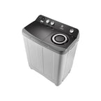 Hoover Twin Tub Top Load Half Automatic Washing Machine, 12 Kg, Silver - HW-HTTN12LSTO - ESTORES