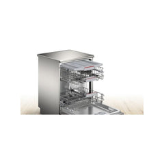 Bosch Series 6 Digital Dishwasher, 13 Place Settings, 6 Programs, Silver - SMS6EMI11V