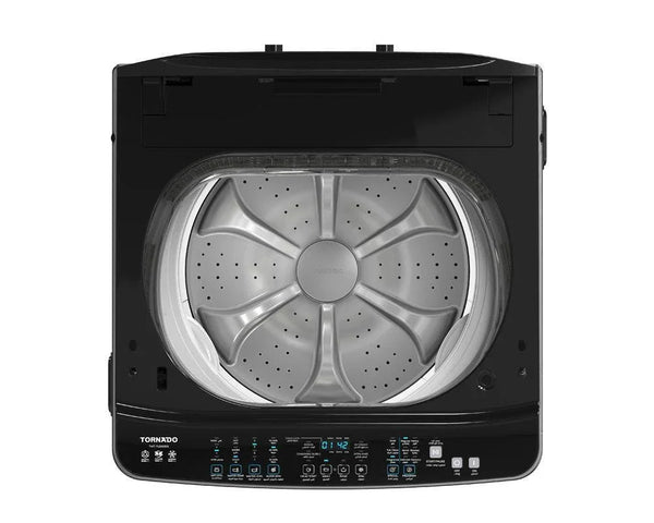 TORNADO Digital Top Automatic Washing Machine , 15 Kg , With Ddm Inverter Motor , Grey - Twt - Tld15Rds - ESTORES
