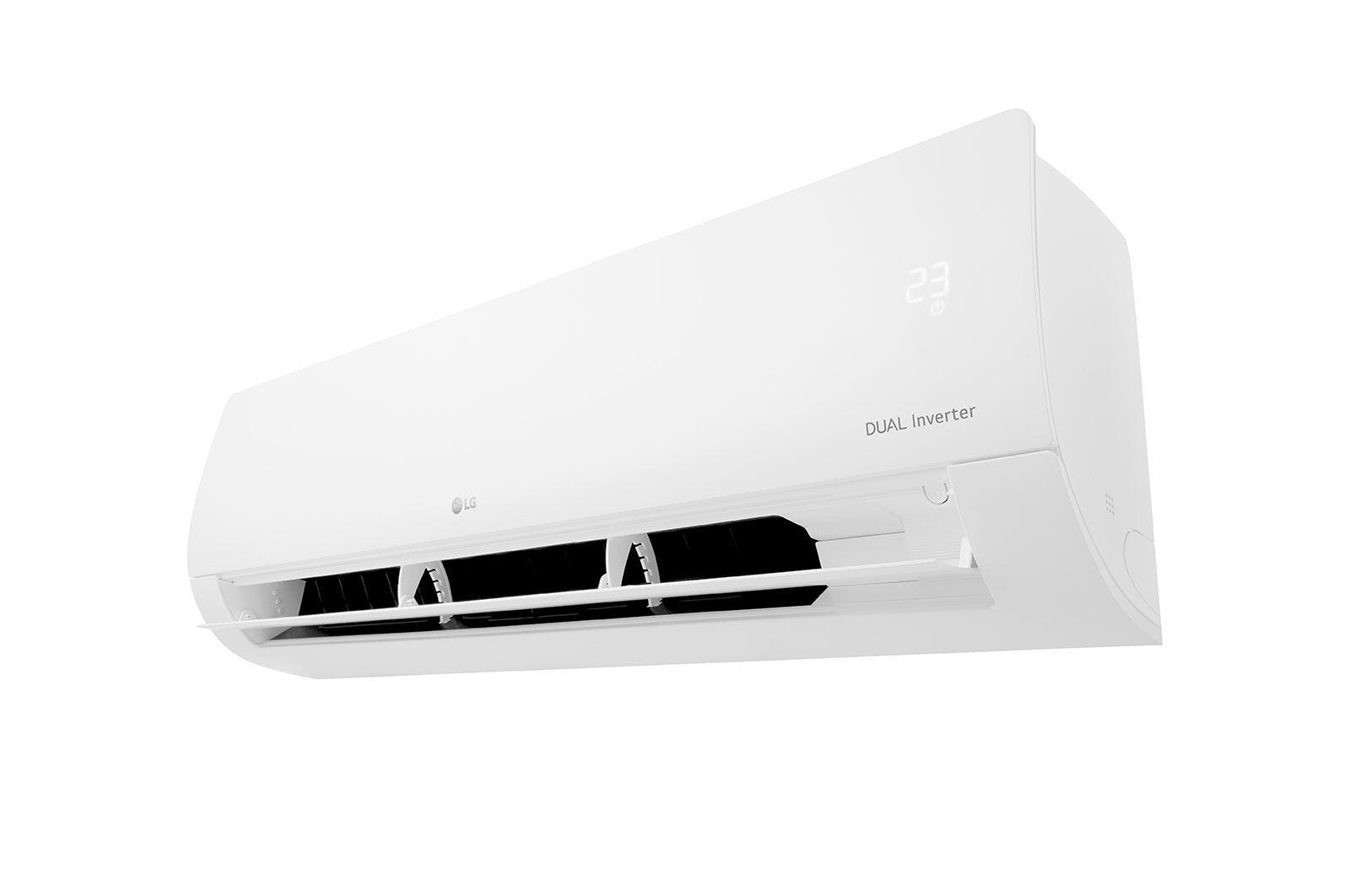 LG Dual Inverter Split Air Conditioner, Cooling Only, 1.5 HP, White - S4-NQ12JA3AE