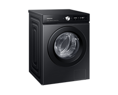 Samsung Digital Front Load Full Automatic Washing Machine With Inverter Technology, 11 kg, Black - WW11B1534DABAS