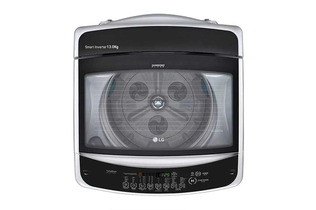 LG Turbodrum Top Automatic Washing Machine With Smart Inverter Control , 13Kg , Silver - T1388Nehge - ESTORES