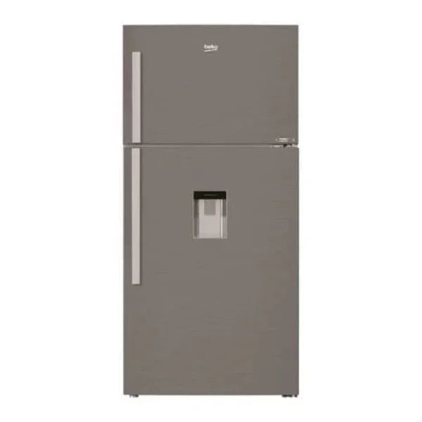 Beko Refrigerator, No Frost, 600 Liters, 2 Doors With Dispenser, Inox - RDNE600K20DX - ESTORES